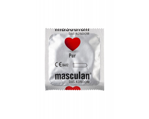 Супертонкие презервативы Masculan Pur - 3 шт.