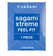 Презерватив Sagami Xtreme Feel Fit 3D - 1 шт.