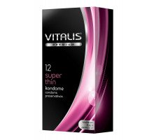 Ультратонкие презервативы VITALIS PREMIUM super thin - 12 шт.