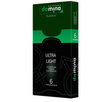 Супертонкие презервативы DOMINO Classic Ultra Light - 6 шт.