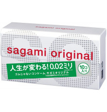 Ультратонкие презервативы Sagami Original 0.02 - 10 шт.