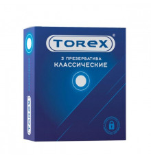 Гладкие презервативы Torex  Классические  - 3 шт.