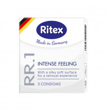 Классические презервативы RITEX INTENSE FEELING - 3 шт.