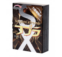 Суженные к основанию презервативы Sagami Xtreme Cobra - 3 шт.