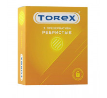 Текстурированные презервативы Torex  Ребристые  - 3 шт.