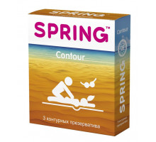 Контурные презервативы SPRING CONTOUR - 3 шт.