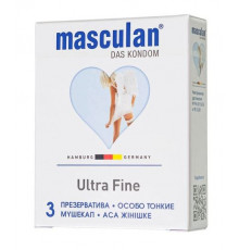 Особо тонкие презервативы Masculan Ultra Fine - 3 шт.