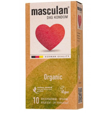 Экологически чистые презервативы Masculan Organic - 10 шт.