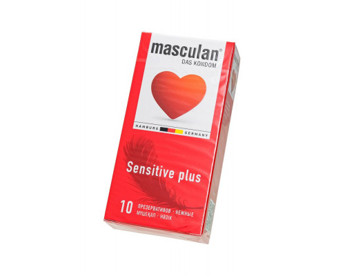 Презервативы Masculan Sensitive plus - 10 шт.