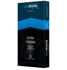 Суперпрочные презервативы DOMINO Classic Extra Strong - 6 шт.