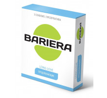 Продлевающие презервативы Bariera Long Love - 3 шт.