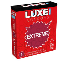 Текстурированные презервативы LUXE Royal Extreme - 3 шт.