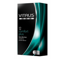 Контурные презервативы VITALIS PREMIUM comfort plus - 12 шт.