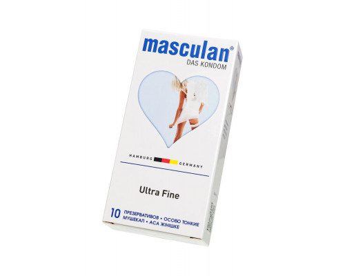 Особо тонкие презервативы Masculan Ultra Fine - 10 шт.