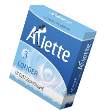 Презервативы Arlette Longer с продлевающим эффектом - 3 шт.