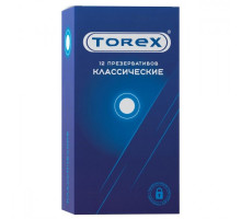 Гладкие презервативы Torex  Классические  - 12 шт.