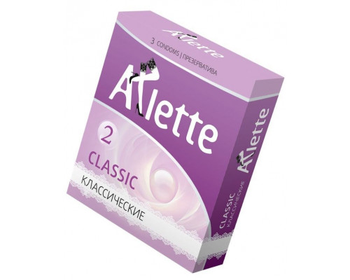 Заказать Классические презервативы Arlette Classic - 3 шт.