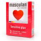 Презервативы Masculan Sensitive plus - 3 шт.