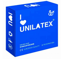 Классические презервативы Unilatex Natural Plain - 3 шт.