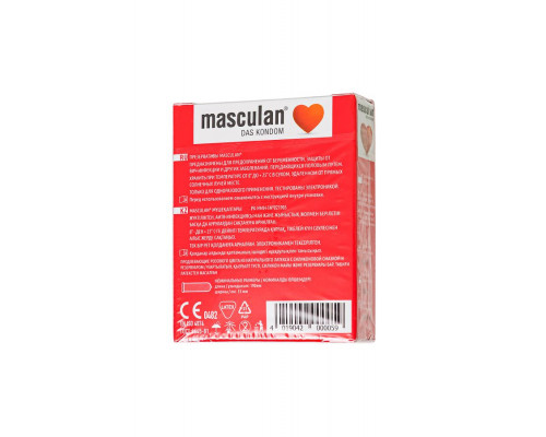 Презервативы Masculan Sensitive plus - 3 шт.