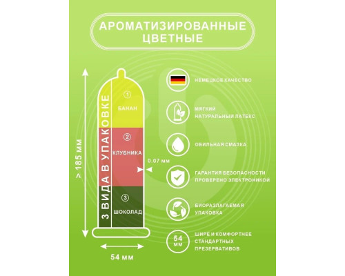 Заказать Презервативы ON MIX pack - 15 шт.