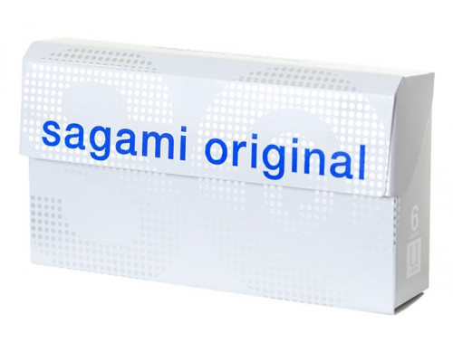 Заказать Ультратонкие презервативы Sagami Original 0.02 Quick - 6 шт.