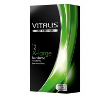 Презервативы увеличенного размера VITALIS PREMIUM x-large - 12 шт.