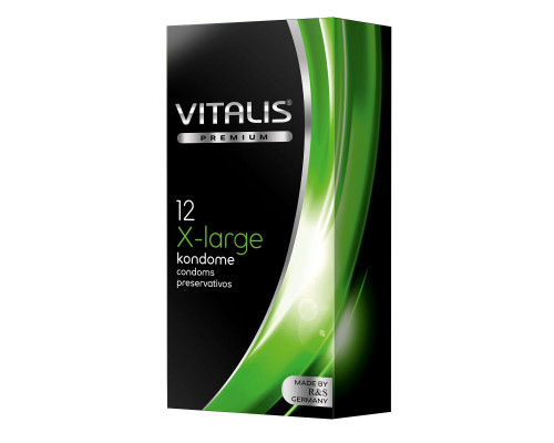 Заказать Презервативы увеличенного размера VITALIS PREMIUM x-large - 12 шт.