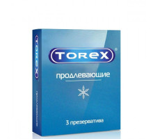 Презервативы Torex  Продлевающие  с пролонгирующим эффектом - 3 шт.