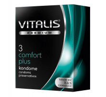 Контурные презервативы VITALIS PREMIUM comfort plus - 3 шт.