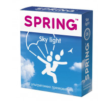 Ультратонкие презервативы SPRING SKY LIGHT - 3 шт.