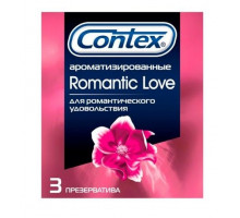 Презервативы с ароматом CONTEX Romantic - 3 шт.