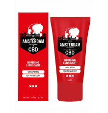 Пролонгирующий лубрикант Numbing CBD from Amsterdam - 50 мл.