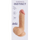 Телесный фаллоимитатор Embrace Instinct - 15,3 см.