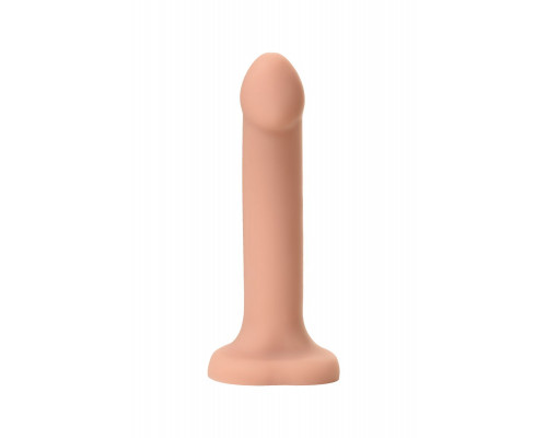 Телесный фаллос с имитацией эякуляции Silicon Cum Dildo L - 19,6 см.