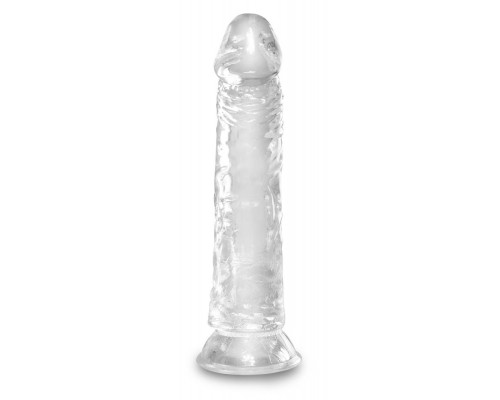 Прозрачный фаллоимитатор 8 Inch Dildo - 21,8 см.