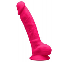 Розовый фаллоимитатор-реалистик Premium Dildo 7  Model 1 Premium - 17,5 см.