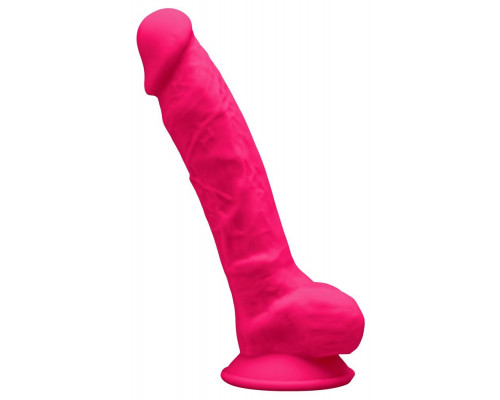 Заказать Розовый фаллоимитатор-реалистик Premium Dildo 7  Model 1 Premium - 17,5 см.