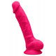 Заказать Розовый фаллоимитатор-реалистик Premium Dildo 7  Model 1 Premium - 17,5 см.