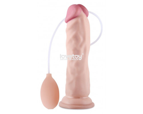 Заказать Телесный фаллоимитатор 8.5 Soft Ejaculation Cock - 21,6 см.