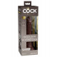 Заказать Коричневый фаллоимитатор 7  Silicone Dual Density Cock - 21 см.