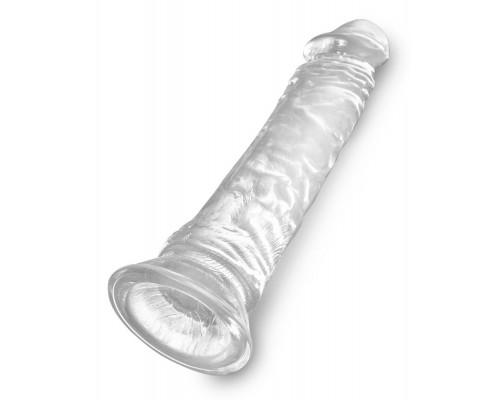 Прозрачный фаллоимитатор 8 Inch Dildo - 21,8 см.