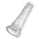 Прозрачный фаллоимитатор 8 Inch Dildo - 21,8 см.