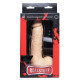 Заказать Телесный фаллоимитатор REALSTUFF 8INCH DONG WITH SUCTION CUP - 20 см.