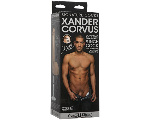 Телесный фаллоимитатор Xander Corvus 9  ULTRASKYN Cock - 22,9 см.