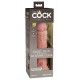 Заказать Телесный фаллоимитатор 8  Silicone Dual Density Cock - 22,8 см.