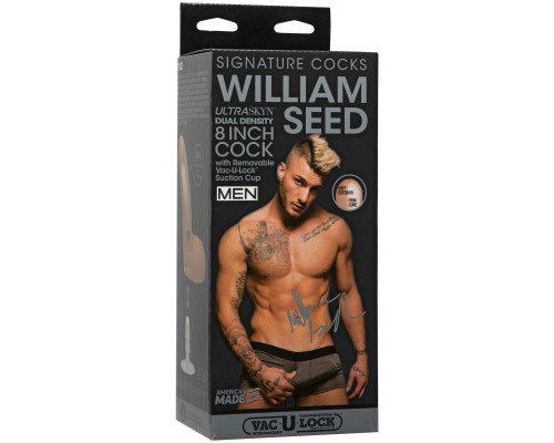 Телесный фаллоимитатор William Seed 8  ULTRASKYN Cock - 21 см.