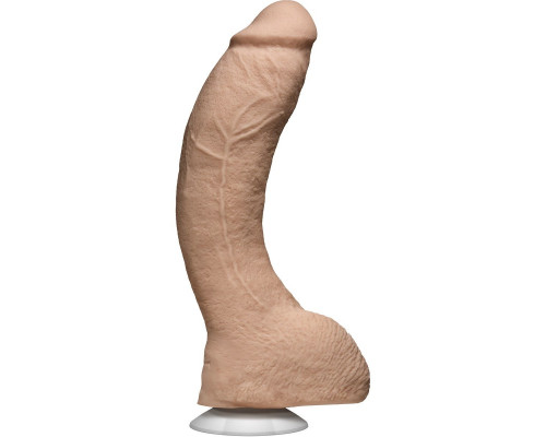 Заказать Фаллоимитатор Jeff Stryker ULTRASKYN 10  Realistic Cock with Removable Vac-U-Lock Suction Cup - 25,6 см.