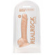 Заказать Телесный фаллоимитатор Silicone Dildo With Balls - 22,8 см.