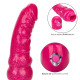 Заказать Розовый вибратор-реалистик с блестками Naughty Bits Lady Boner Bendable Personal Vibrator - 20 см.